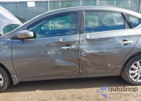 2017 Nissan Sentra Sv from USA, damaged, VIN 3N1AB7AP8HL655933